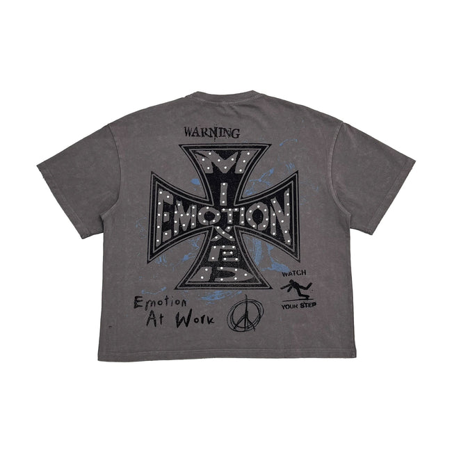 Grey “Friends” Tee Main Image