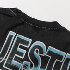 Majestik “Department” UFO Abduction Vintage Tee（Black）