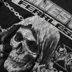 Majestik “Fearless” Grim Reaper Skeleton Vintage Tee