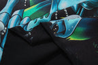 Majestik “Joker Ace” Rhinestone Graphic Tee