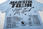 Majestik “Moto Club World Tour” Vintage Wash Tee