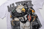 Majestik “Gridiron Eagle” Football Rhinestone Vintage Tee