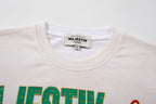 Majestik “Sports Division” Football Bulldogs Vintage Tee（Off-White / Cream）