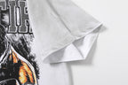 Majestik “Gridiron Eagle” Vintage White Tee
