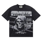 Majestik “Fearless” Grim Reaper Skeleton Vintage Tee