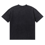 Majestik “Bulldog” Stadium Rhinestone Vintage Tee（Black）