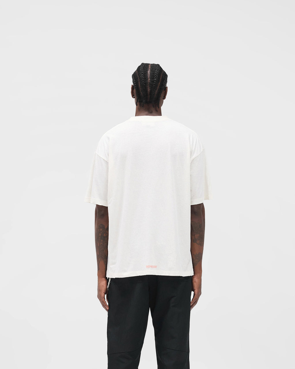 Initial Star T-Shirt - Flat White