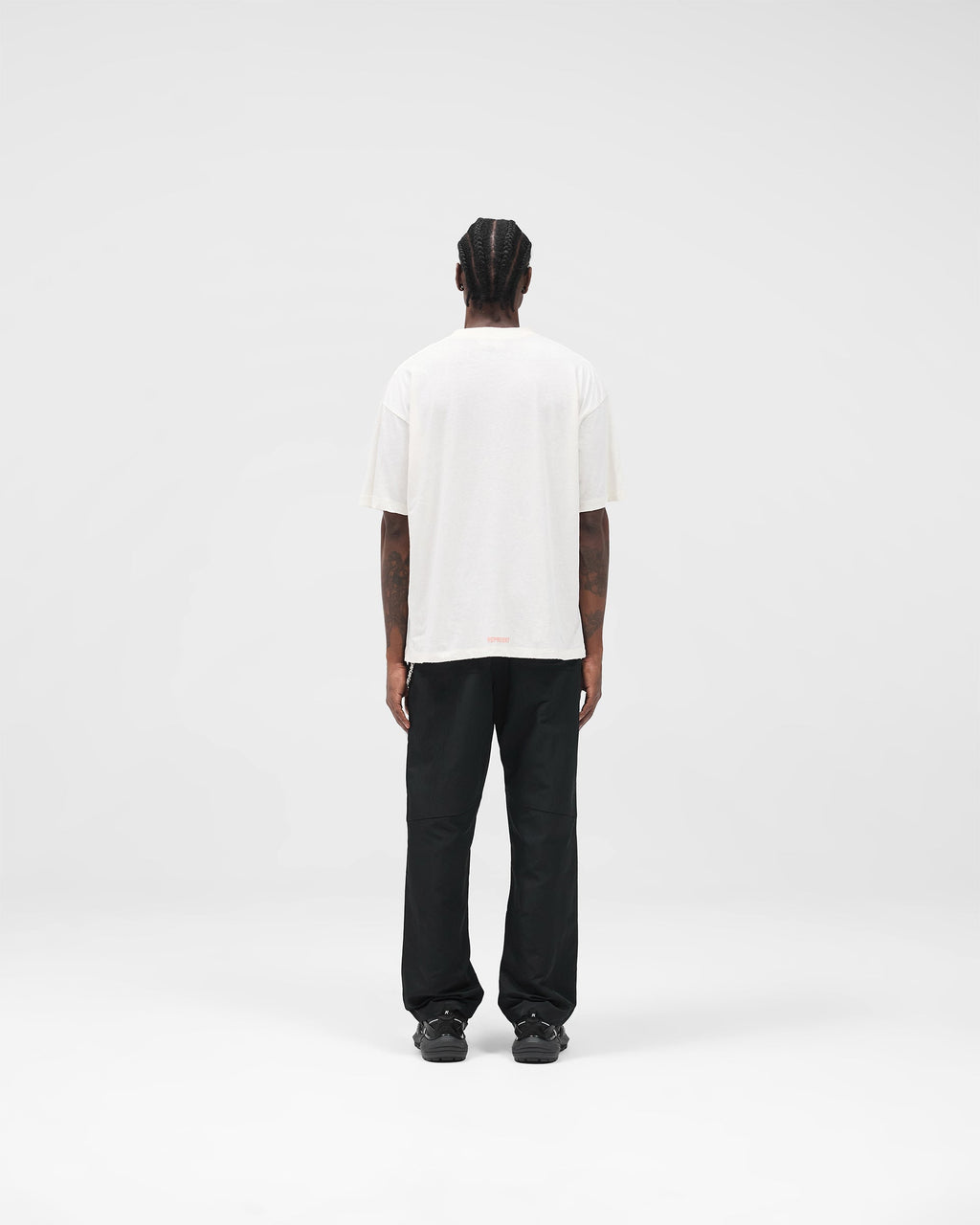 Initial Star T-Shirt - Flat White