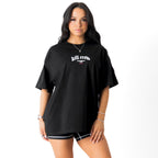 RELAXED FIT INNER DEMONS TOUR T-SHIRT - BLACK / WHITE