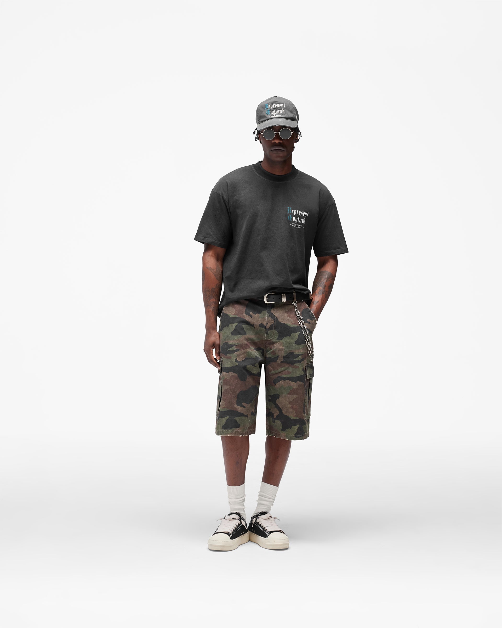 Private Members T-Shirt - Stained Black