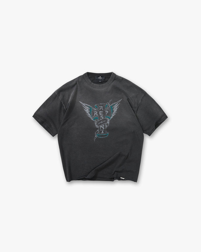 Westside T-Shirt - Stained Black Hover Image