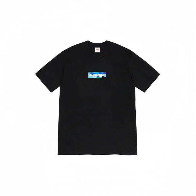 Heavy Cross border Trendy Supreme Letter Printed T-shirt BOX Round Neck Short Sleeve Men's and Women's Loose Casual T-shirt Men's and Women's (13) Hover Image