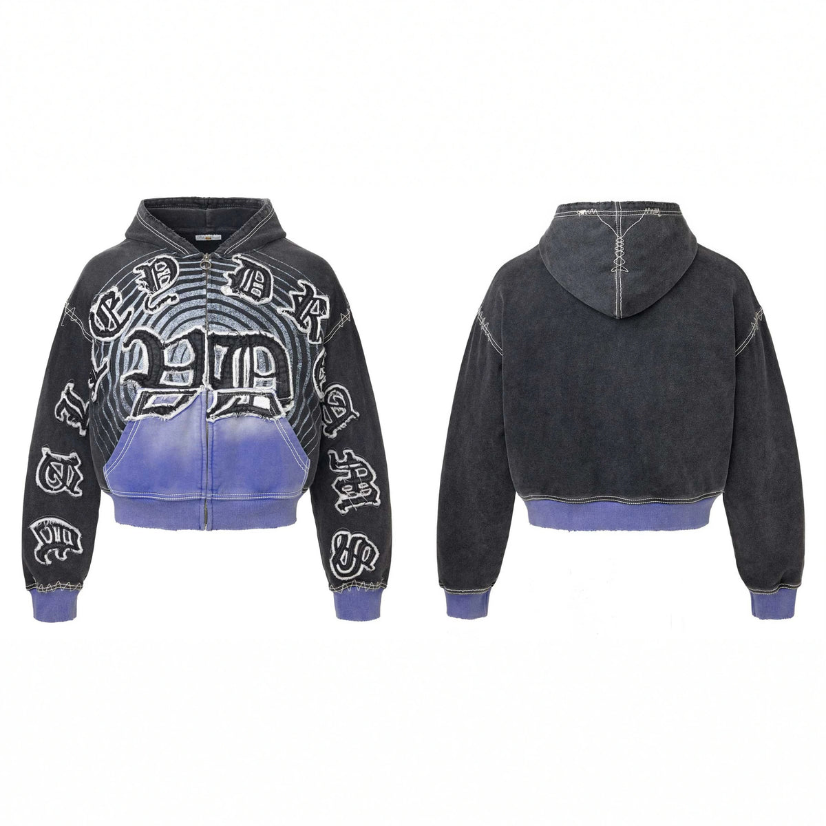 Vale Forever Classico Zip up Hoodie \ (21)
