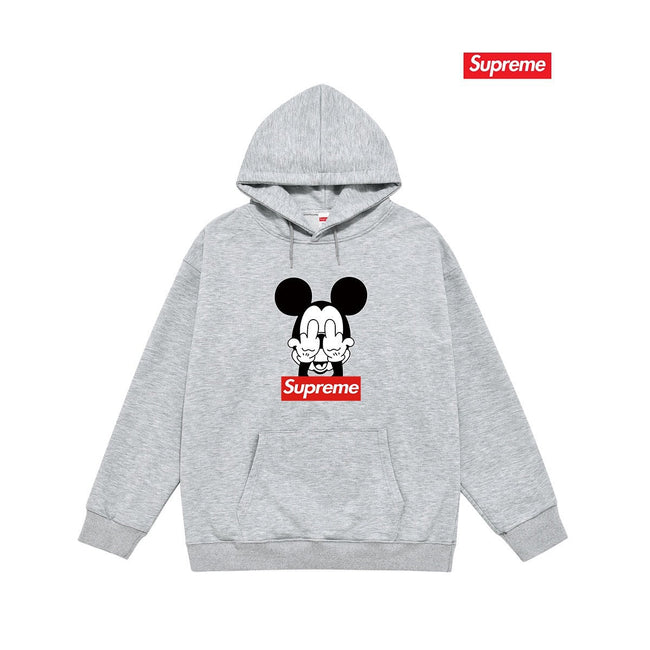 Cross border high version trendy brand Supreme letter printed hooded sweatshirt jacket, classic BOX looped hoodie for men and women (12) Hover Image