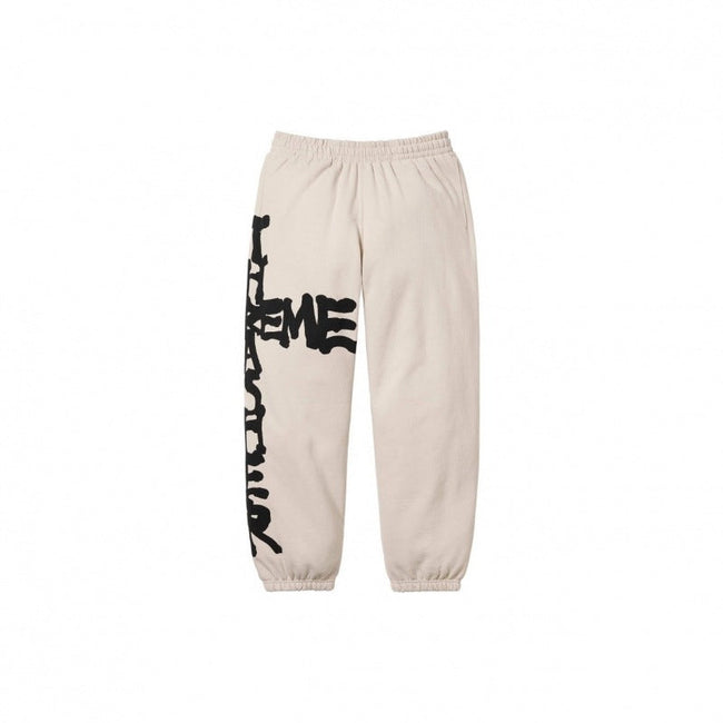 SUPREME Trendy SWEATPANTS Street Street Trendy Men's Loose Velvet Waist Pants Leg Tight Sports Pants Casual (19) Hover Image
