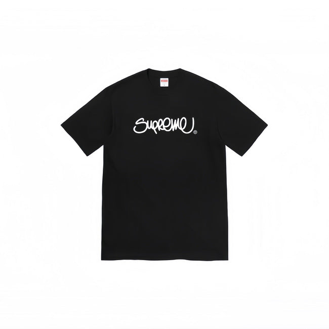 Heavy Cross border Trendy Supreme Letter Printed T-shirt BOX Round Neck Short Sleeve Men's and Women's Loose Casual T-shirt Men's and Women's (17) Hover Image