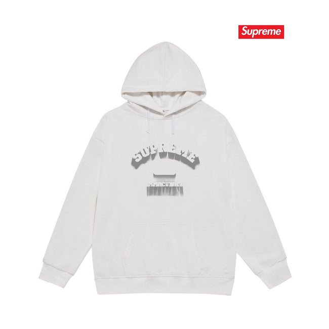 Cross border high version trendy brand Supreme letter printed hooded sweatshirt jacket, classic BOX looped hoodie for men and women (44) Hover Image