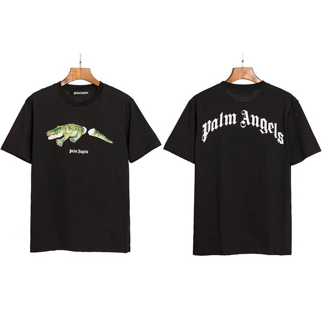 Palm Angels Alligator Graphic T-Shirt - Black Hover Image