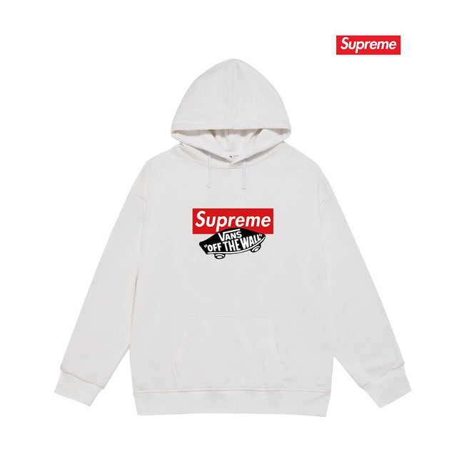 Cross border high version trendy brand Supreme letter printed hooded sweatshirt jacket, classic BOX looped hoodie for men and women (5) Hover Image