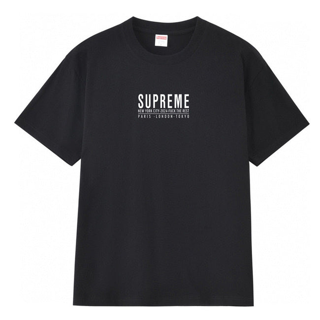 Cross border supply, foreign trade wholesale, trendy brand Supreme, short sleeved American BOX, classic 240g top, T-shirt with half sleeves, 10 (32) Hover Image
