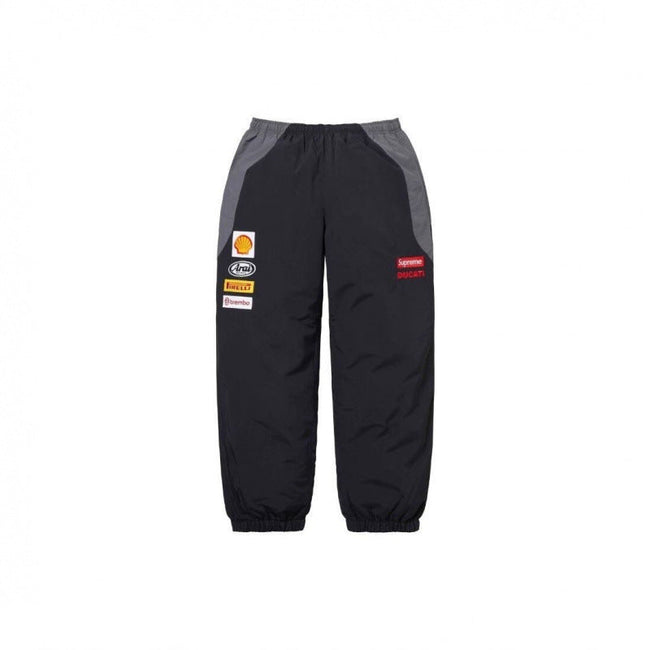 SUPREME Trendy SWEATPANTS Street Street Trendy Men's Loose Velvet Waist Pants Leg Tight Sports Pants Casual (21) Hover Image