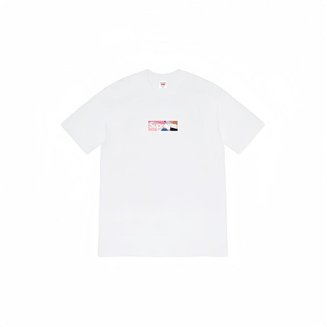 Heavy Cross border Trendy Supreme Letter Printed T-shirt BOX Round Neck Short Sleeve Men's and Women's Loose Casual T-shirt Men's and Women's (8) Hover Image