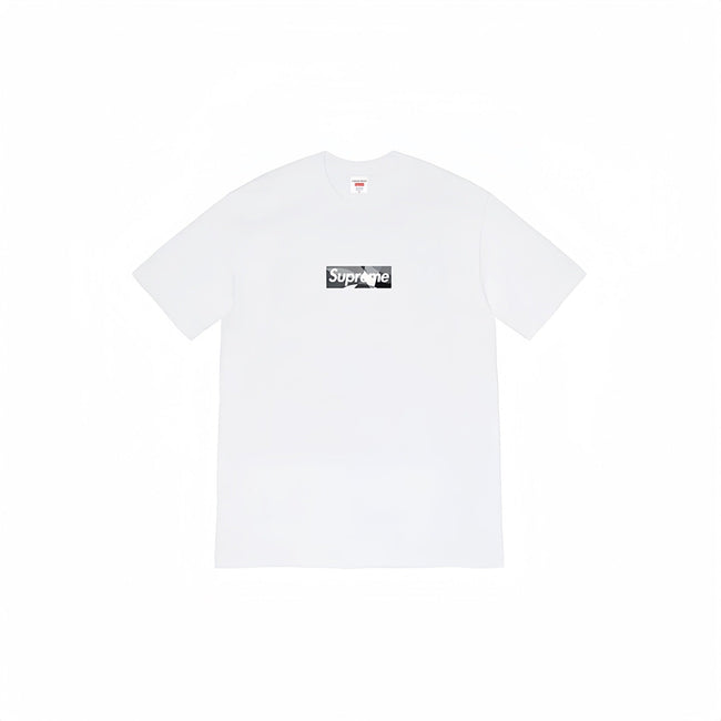 Heavy Cross border Trendy Supreme Letter Printed T-shirt BOX Round Neck Short Sleeve Men's and Women's Loose Casual T-shirt Men's and Women's (9) Hover Image