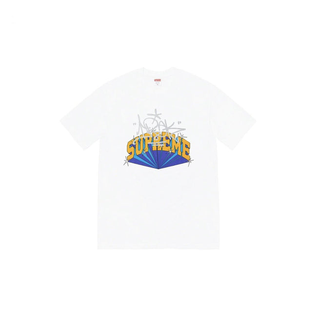 Heavy Cross border Trendy Supreme Letter Printed T-shirt BOX Round Neck Short Sleeve Men's and Women's Loose Casual T-shirt Men's and Women's (23) Hover Image