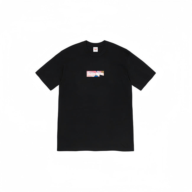 Heavy Cross border Trendy Supreme Letter Printed T-shirt BOX Round Neck Short Sleeve Men's and Women's Loose Casual T-shirt Men's and Women's (11) Hover Image