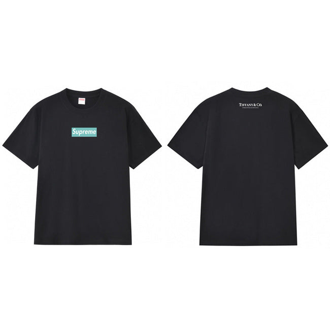 Cross border supply, foreign trade wholesale, trendy brand Supreme, short sleeved American BOX, classic 240g top, T-shirt with half sleeves, 10 (34) Hover Image