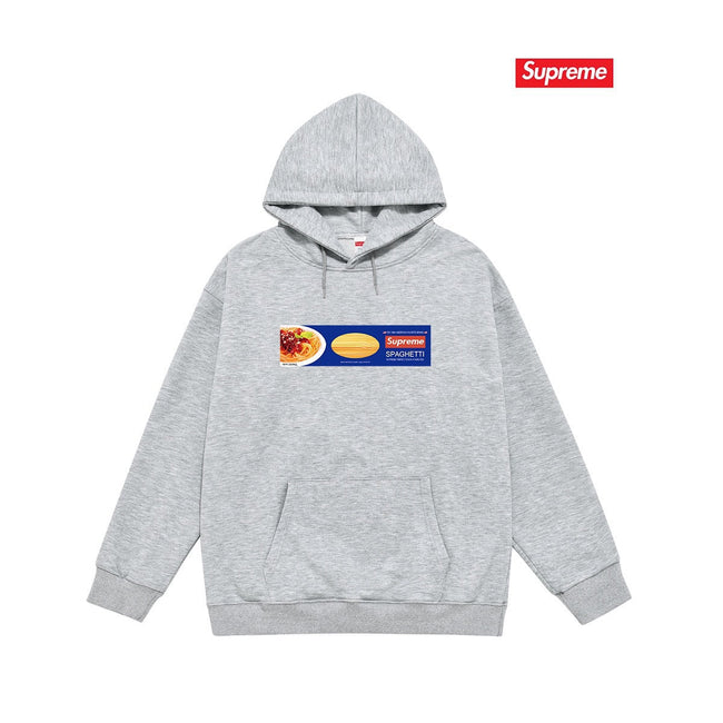 Cross border high version trendy brand Supreme letter printed hooded sweatshirt jacket, classic BOX looped hoodie for men and women (30) Hover Image
