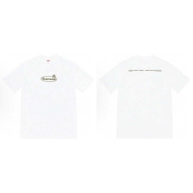 Cross border supply, foreign trade wholesale, trendy brand Supreme, short sleeved American BOX, classic 240g top, T-shirt with half sleeves, 10 (15) Hover Image