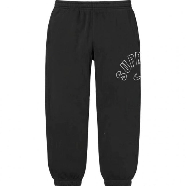 SUPREME Trendy SWEATPANTS Street Street Trendy Men's Loose Velvet Waist Pants Leg Tight Sports Pants Casual (16) Hover Image
