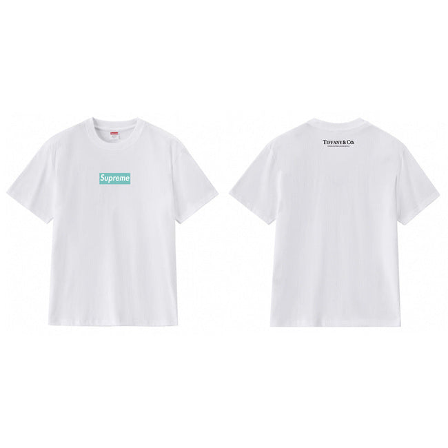 Cross border supply, foreign trade wholesale, trendy brand Supreme, short sleeved American BOX, classic 240g top, T-shirt with half sleeves, 10 (33) Hover Image
