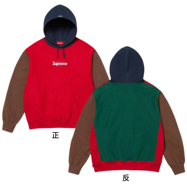 Supreme 25Fw Box Logo Hooded Embroidered BOGO Plush Hoodie Hoodie in Stock (3) Hover Image
