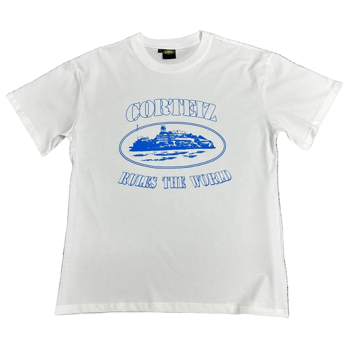 CORTEIZ Devil's Island Short sleeved Cotton Round Neck Printed American Street Loose T-shirt 2024 Spring New INS Trendy Brand (5)
