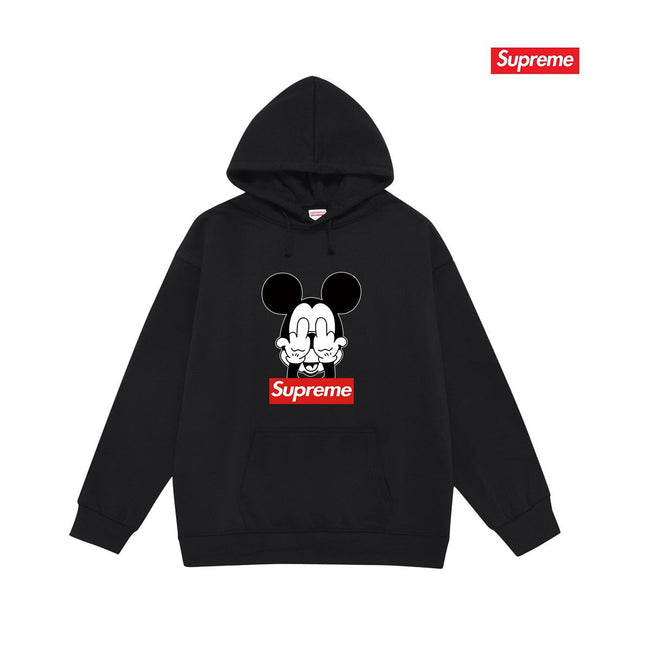Cross border high version trendy brand Supreme letter printed hooded sweatshirt jacket, classic BOX looped hoodie for men and women (10) Hover Image