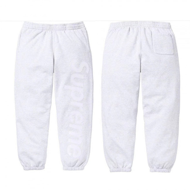 SUPREME Trendy SWEATPANTS Street Street Trendy Men's Loose Velvet Waist Pants Leg Tight Sports Pants Casual (11) Hover Image