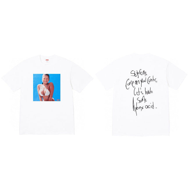 Cross border supply, foreign trade wholesale, trendy brand Supreme, short sleeved American BOX, classic 240g top, T-shirt with half sleeves, 10 (23) Hover Image