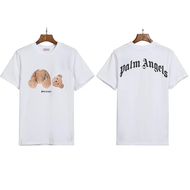 Palm Angels Headless Bear Graphic T-Shirt - White Hover Image