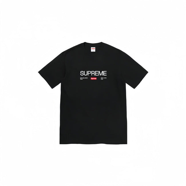 Heavy Cross border Trendy Supreme Letter Printed T-shirt BOX Round Neck Short Sleeve Men's and Women's Loose Casual T-shirt Men's and Women's (15) Hover Image