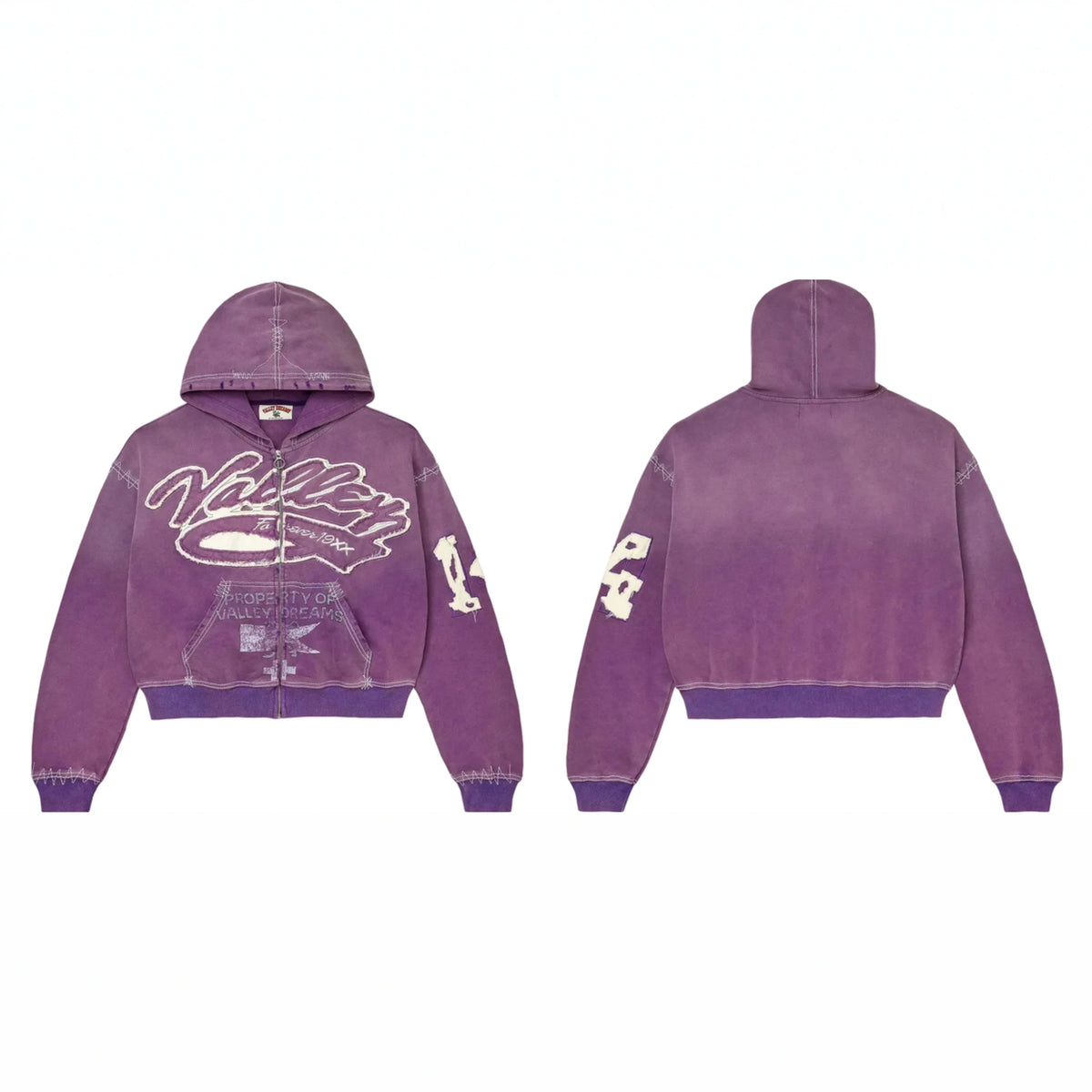 Vale Forever Classico Zip up Hoodie \ (14)