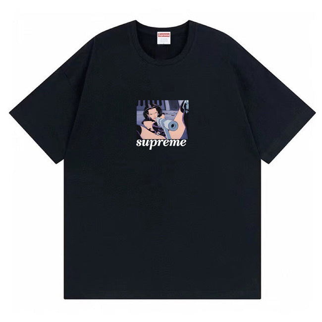 跨境供货外贸批发潮牌supreme短袖美式BOX经典240克上衣T恤半袖7 (20) Hover Image