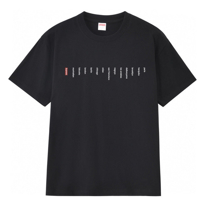 Cross border supply, foreign trade wholesale, trendy brand Supreme, short sleeved American BOX, classic 240g top, T-shirt with half sleeves, 10 (38) Hover Image