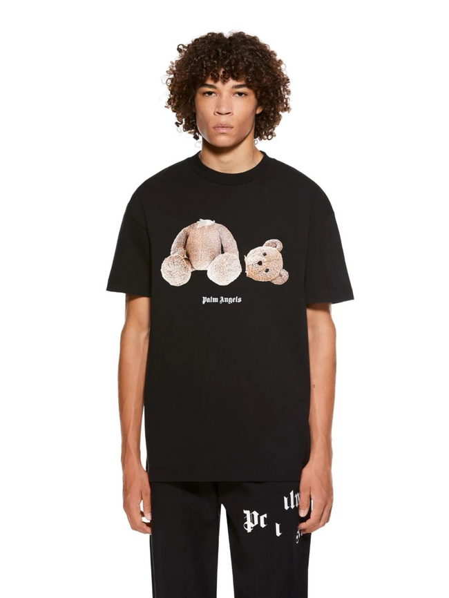 Palm Angels Headless Bear Graphic T-Shirt - Black Main Image