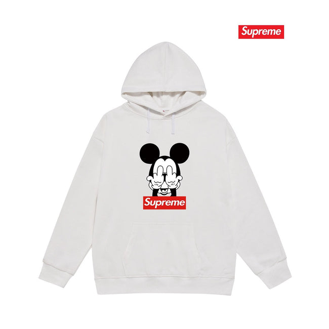 Cross border high version trendy brand Supreme letter printed hooded sweatshirt jacket, classic BOX looped hoodie for men and women (11) Hover Image