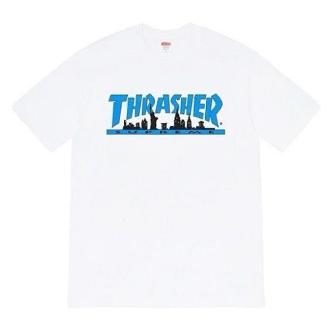 Cross border supply, foreign trade wholesale, trendy brand Supreme, short sleeved American BOX, classic 240g top, T-shirt with half sleeves, 10 (25) Hover Image