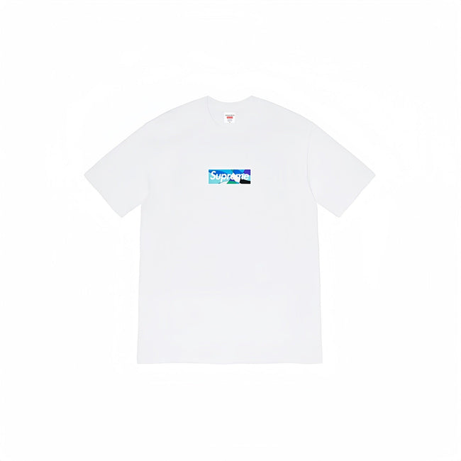 Heavy Cross border Trendy Supreme Letter Printed T-shirt BOX Round Neck Short Sleeve Men's and Women's Loose Casual T-shirt Men's and Women's (10) Hover Image