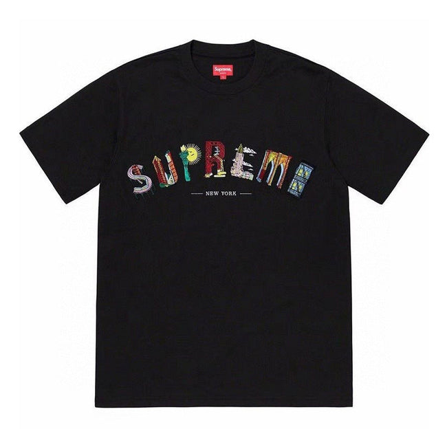 Cross border supply, foreign trade wholesale, trendy brand Supreme, short sleeved American BOX, classic 240g top, T-shirt with half sleeves, 10 (2) Hover Image