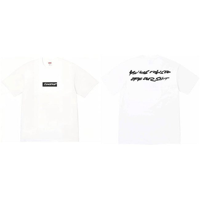Heavy Cross border Trendy Supreme Letter Printed T-shirt BOX Round Neck Short Sleeve Men's and Women's Loose Casual T-shirt Men's and Women's (26) Hover Image